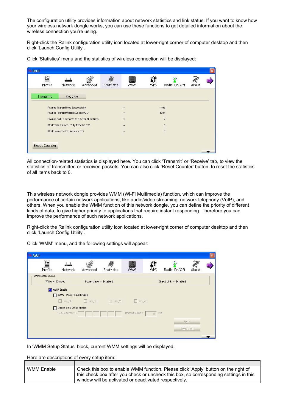 AmbiCom WL250N-USB User Manual | Page 18 / 29
