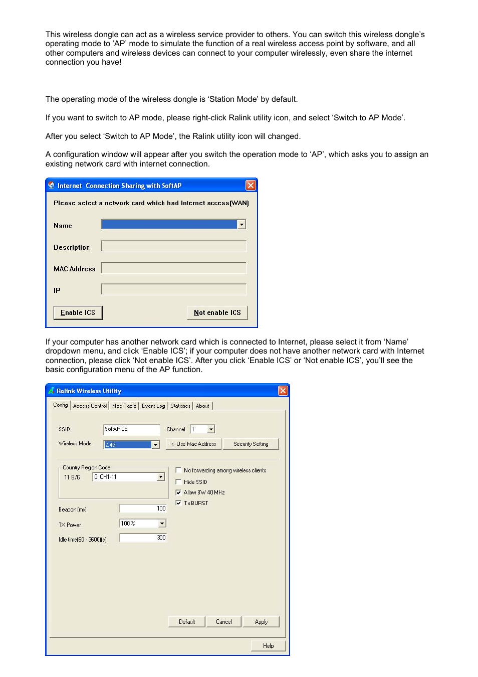 AmbiCom WL250N-USB User Manual | Page 21 / 29