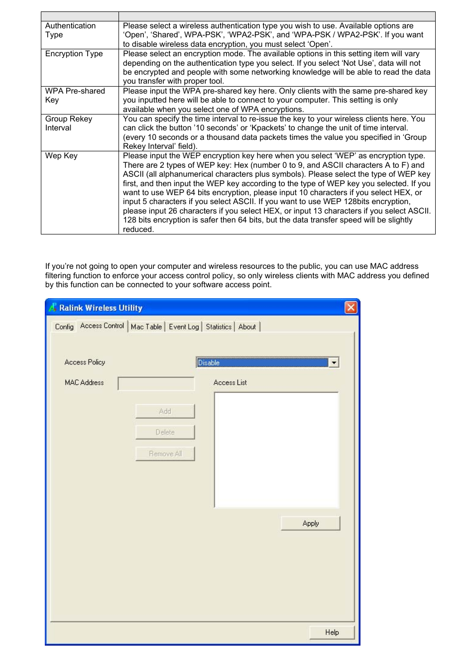 AmbiCom WL250N-USB User Manual | Page 23 / 29