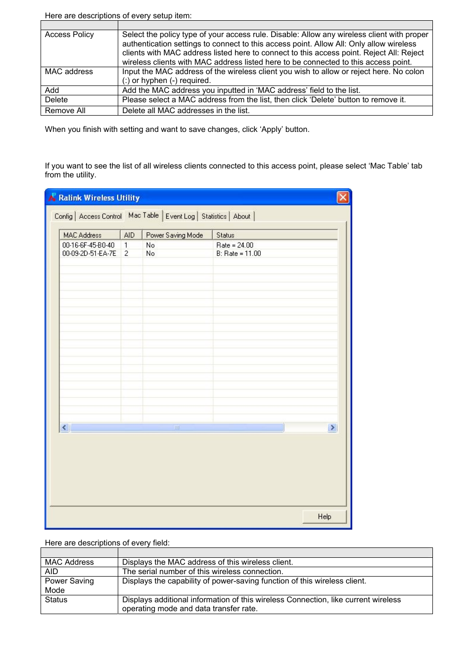 AmbiCom WL250N-USB User Manual | Page 24 / 29
