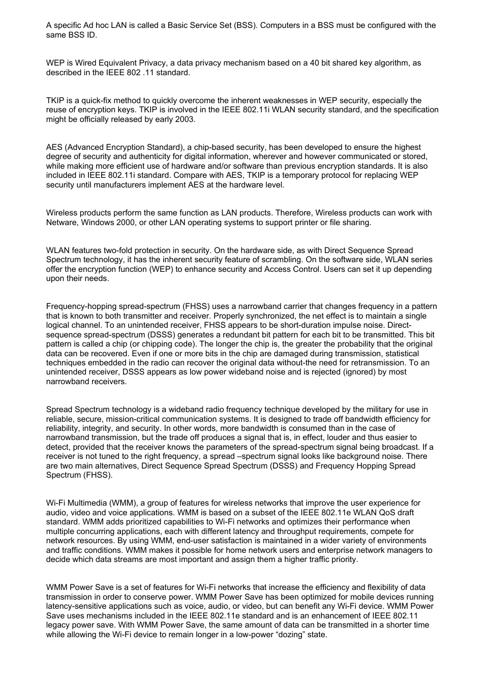 AmbiCom WL250N-USB User Manual | Page 28 / 29