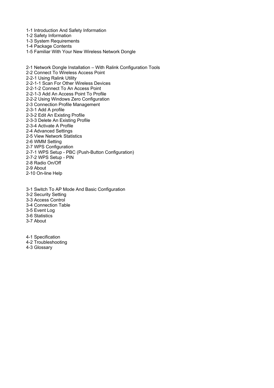 AmbiCom WL250N-USB User Manual | Page 3 / 29