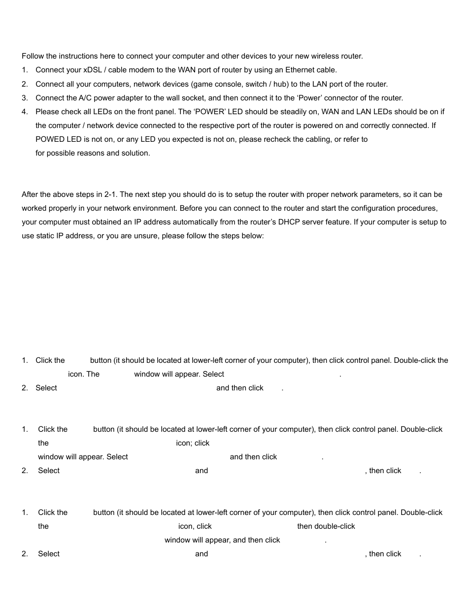 Windows 95/98/me - please go to section 2-2-1 | AmbiCom WL250N-AR User Manual | Page 10 / 82