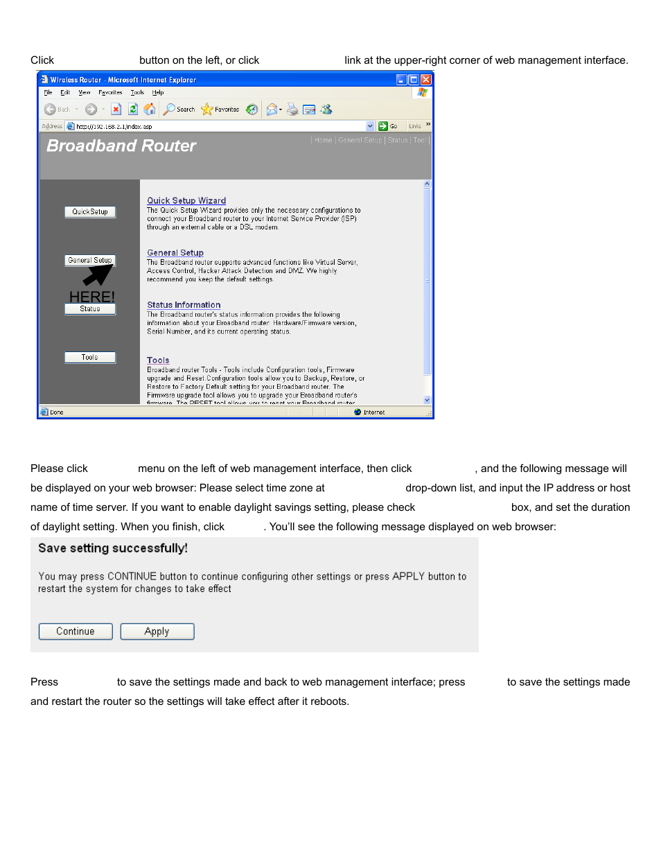 Here | AmbiCom WL250N-AR User Manual | Page 23 / 82