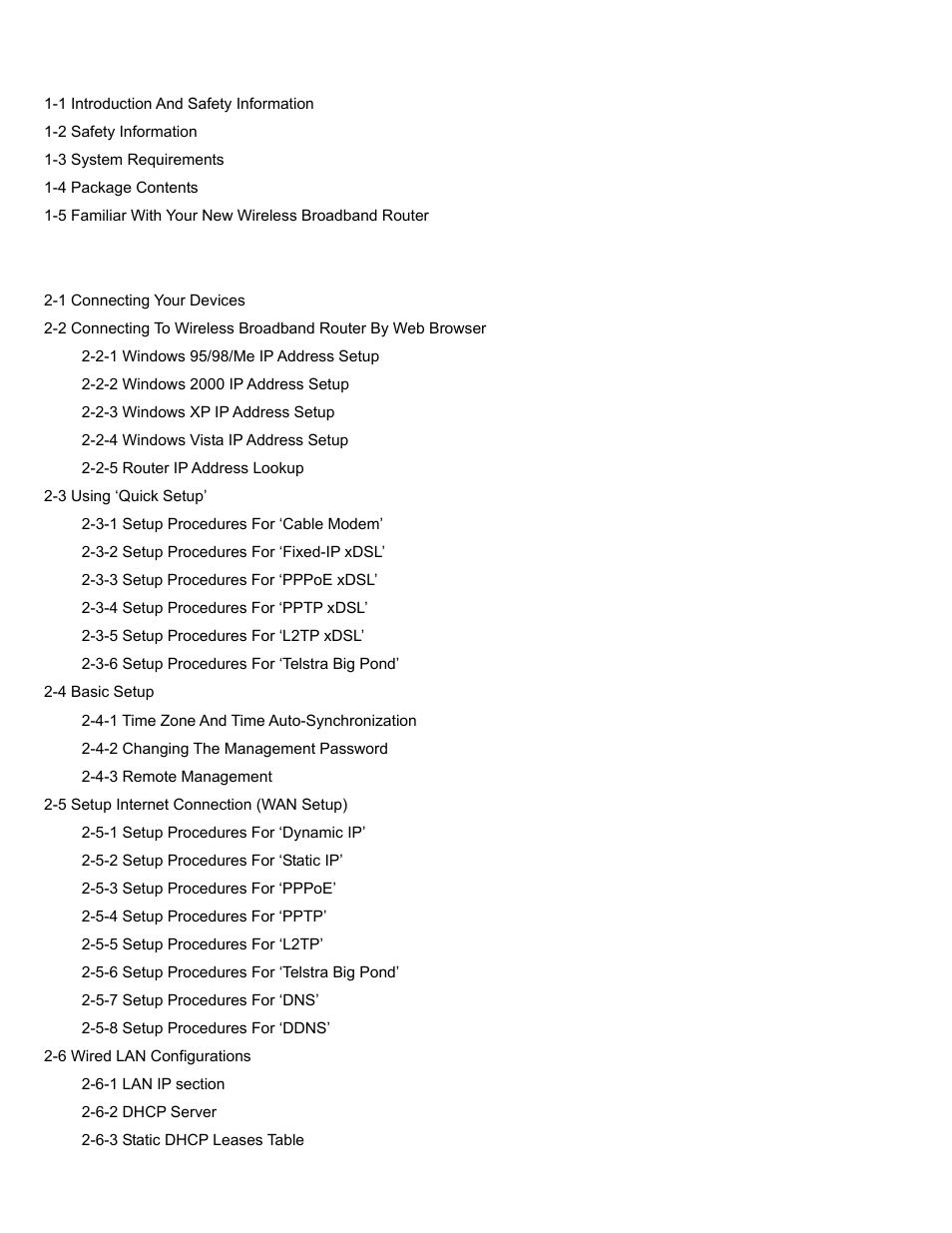 AmbiCom WL250N-AR User Manual | Page 4 / 82