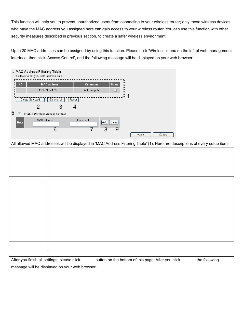 AmbiCom WL250N-AR User Manual | Page 52 / 82