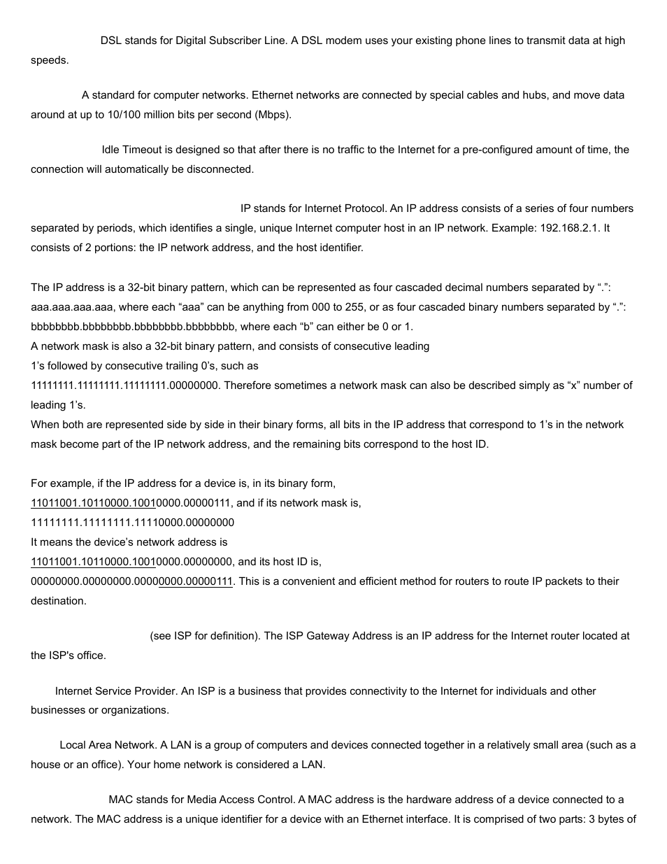 AmbiCom WL250N-AR User Manual | Page 80 / 82