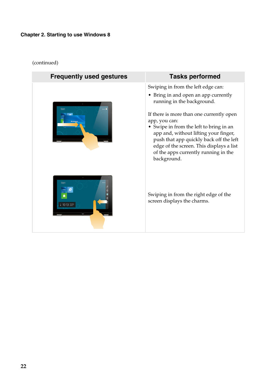 Lenovo Yoga 11s Notebook IdeaPad User Manual | Page 26 / 37