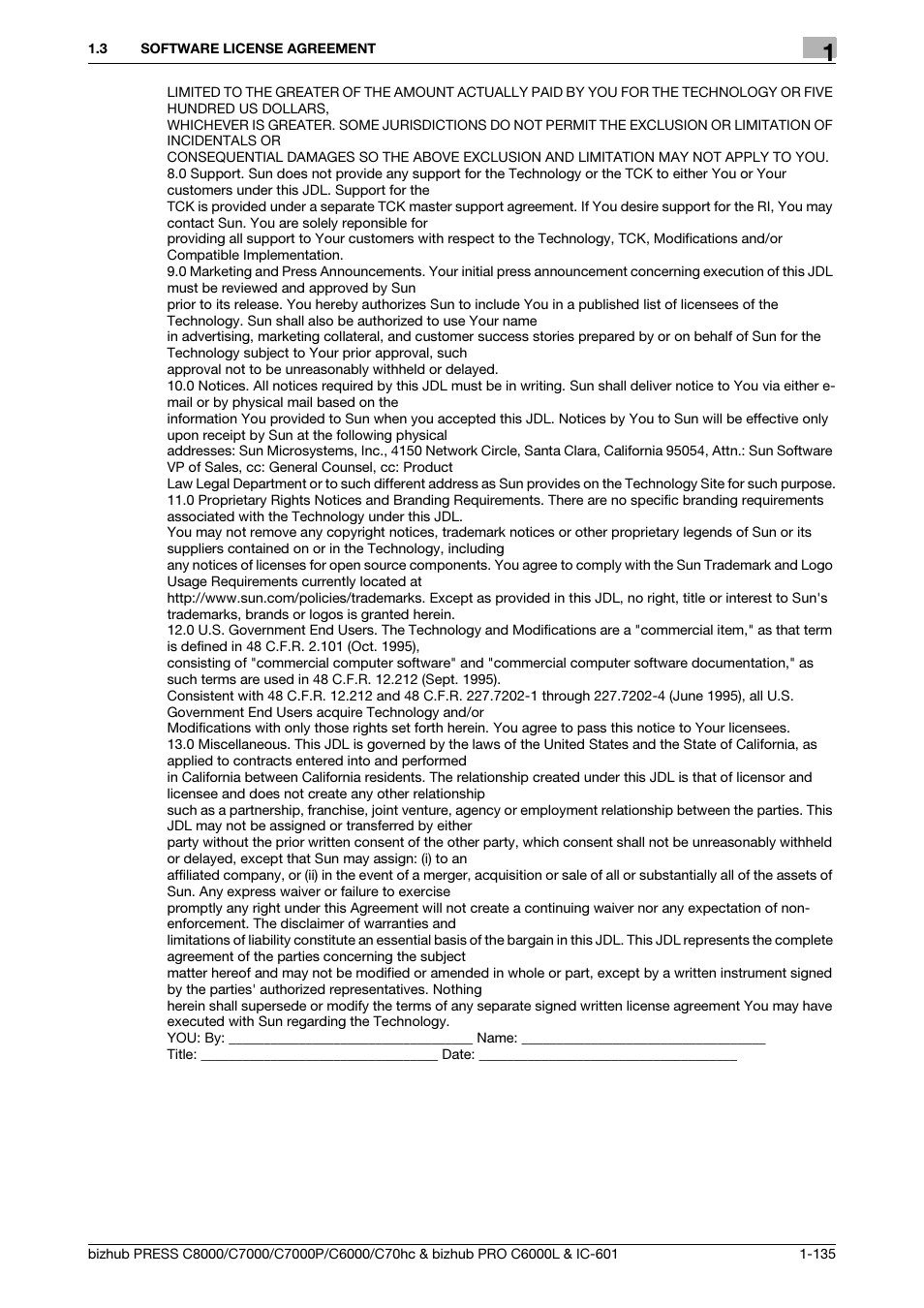 Konica Minolta bizhub PRESS C8000e User Manual | Page 136 / 138