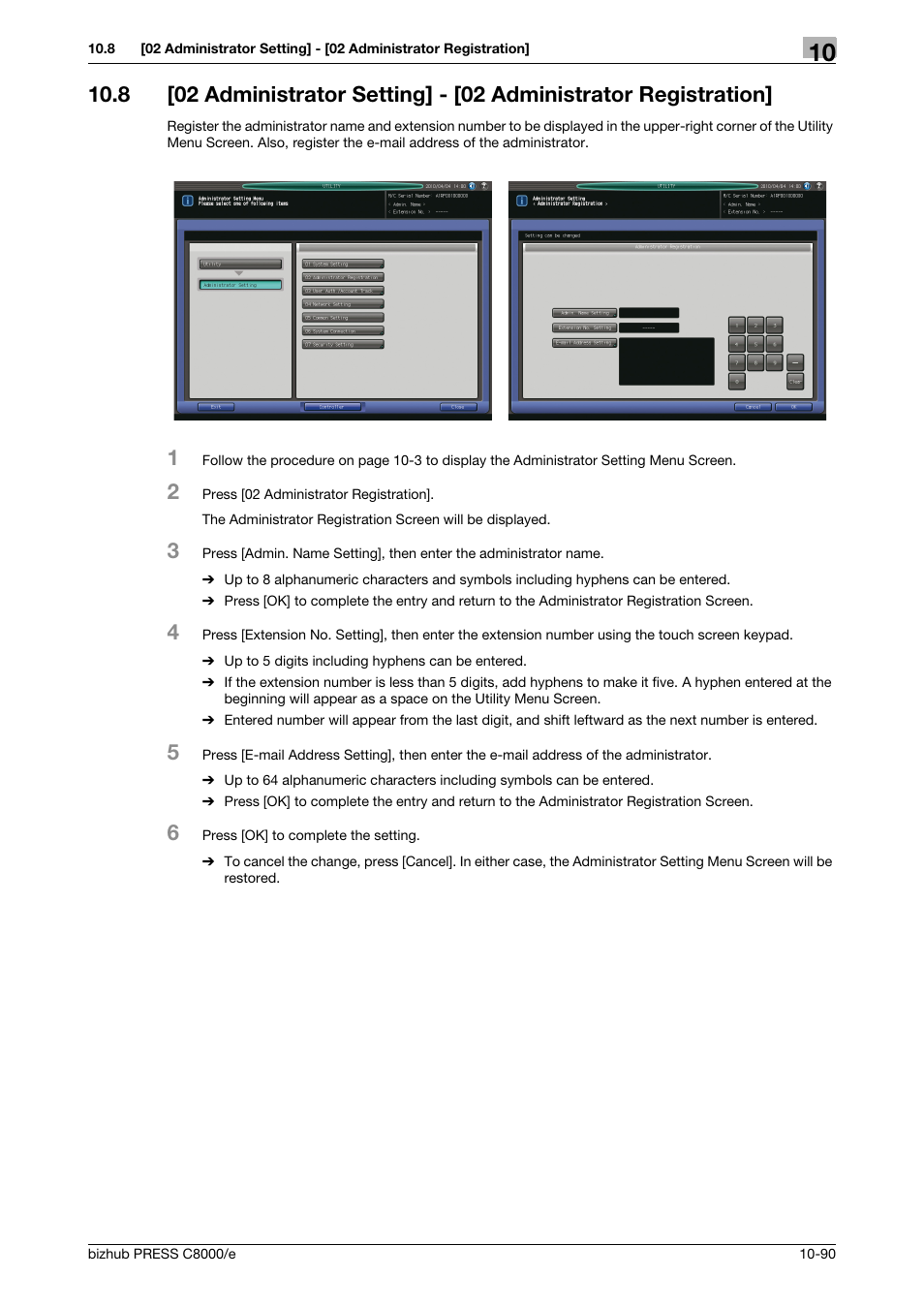 Konica Minolta bizhub PRESS C8000e User Manual | Page 504 / 706