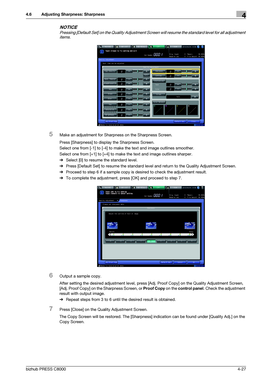 Konica Minolta bizhub PRESS C8000e User Manual | Page 122 / 418