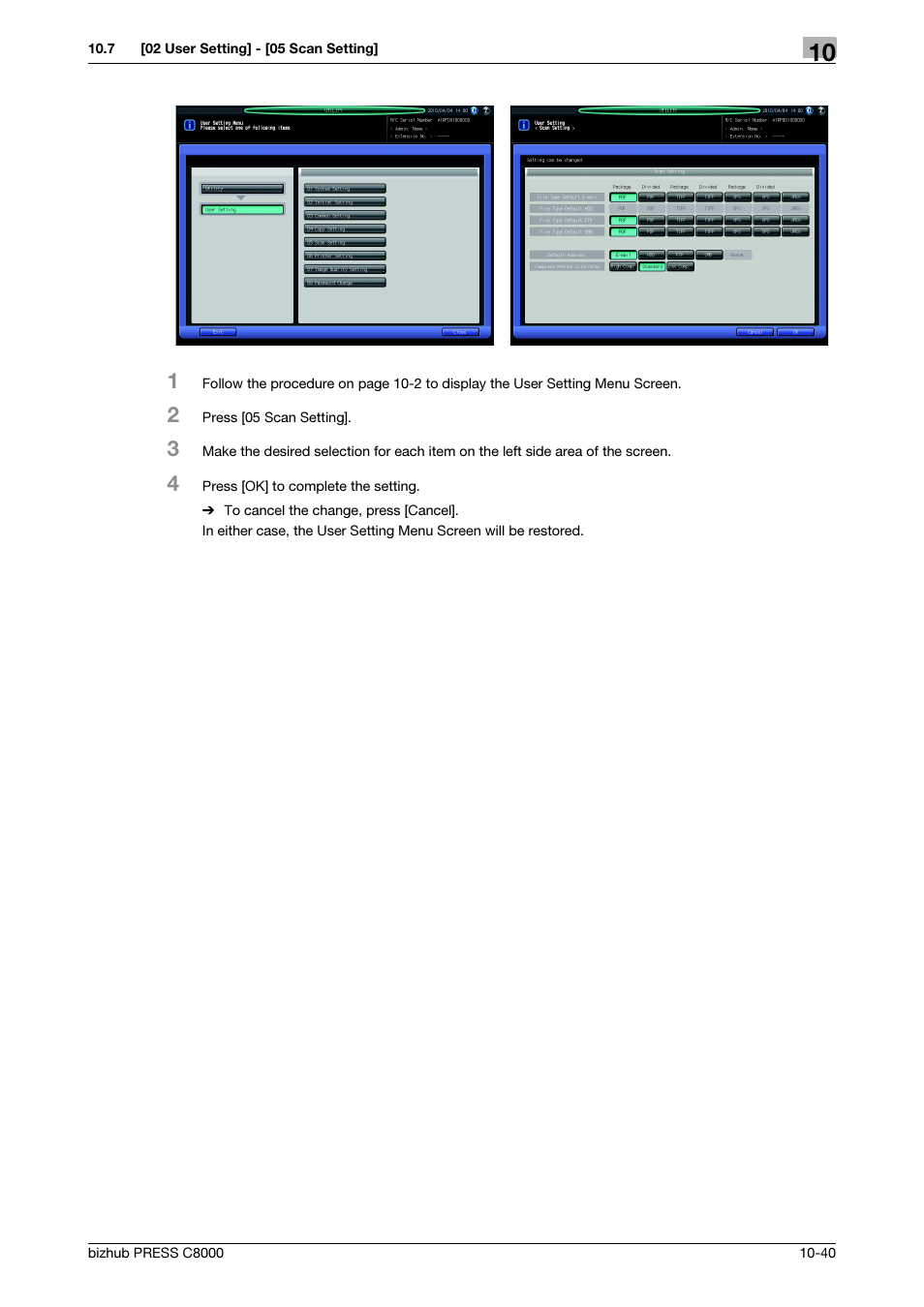 Konica Minolta bizhub PRESS C8000e User Manual | Page 348 / 418