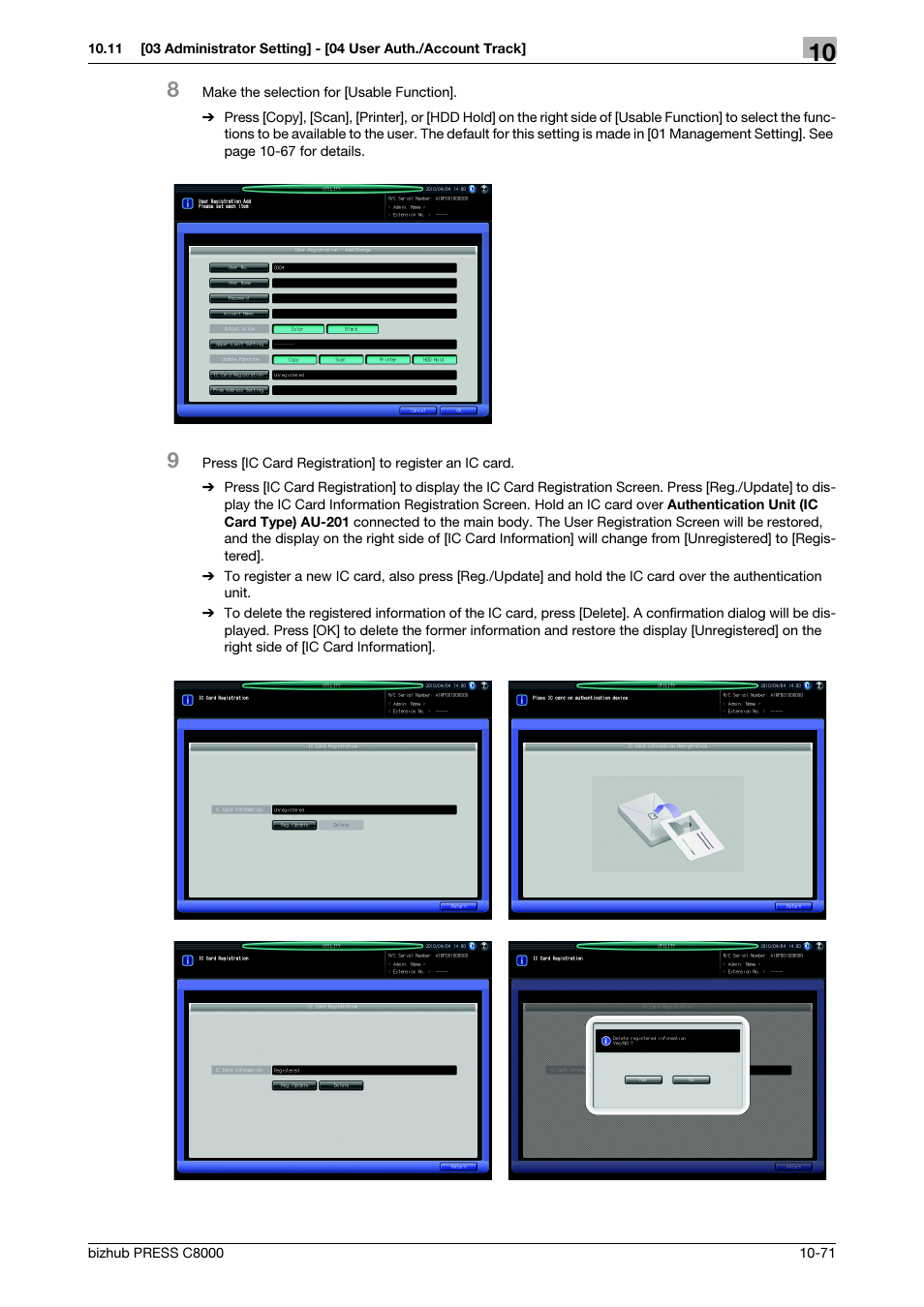 Konica Minolta bizhub PRESS C8000e User Manual | Page 379 / 418