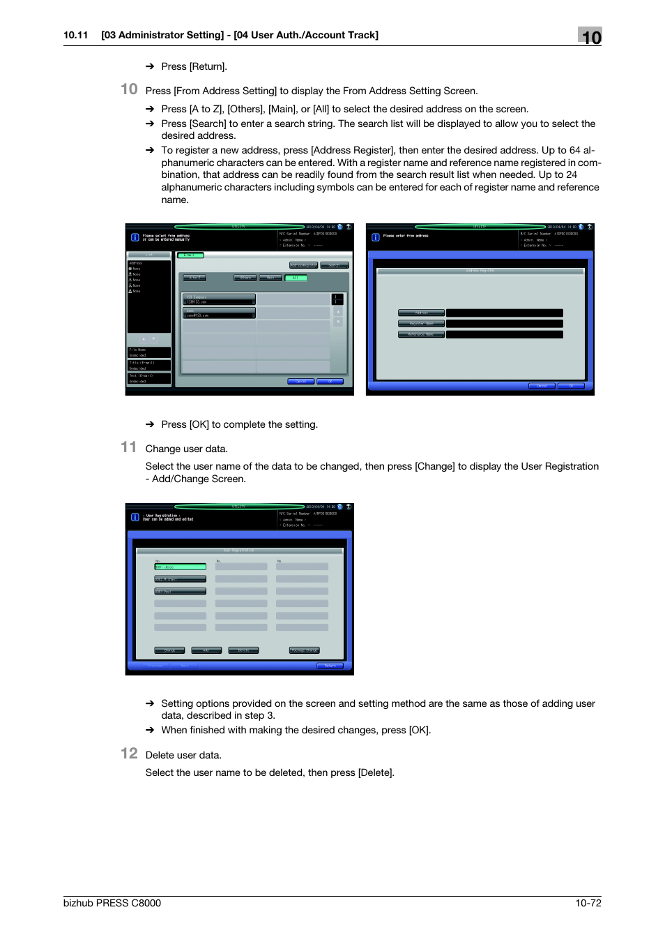 Konica Minolta bizhub PRESS C8000e User Manual | Page 380 / 418