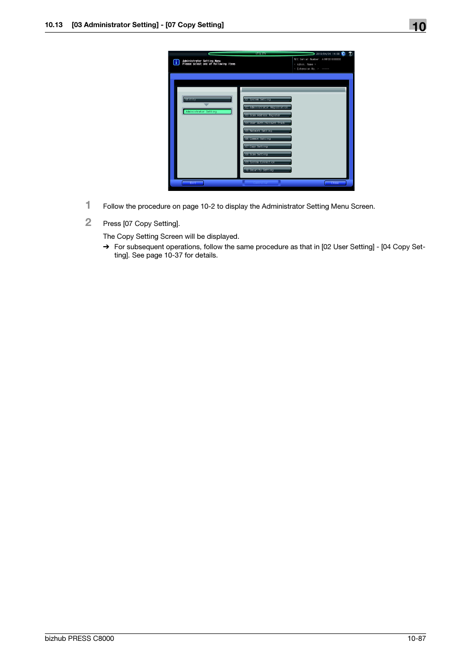 Konica Minolta bizhub PRESS C8000e User Manual | Page 395 / 418