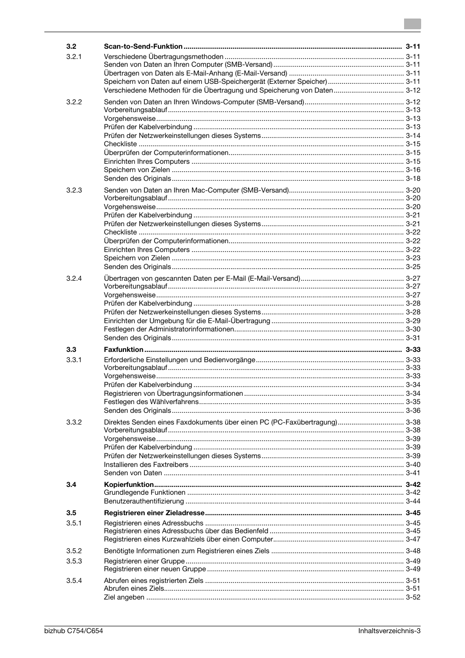 Konica Minolta bizhub C654 User Manual | Page 7 / 134