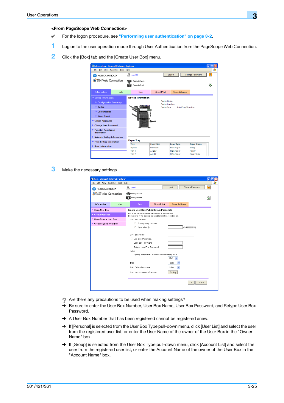 Konica Minolta bizhub 361 User Manual | Page 158 / 217