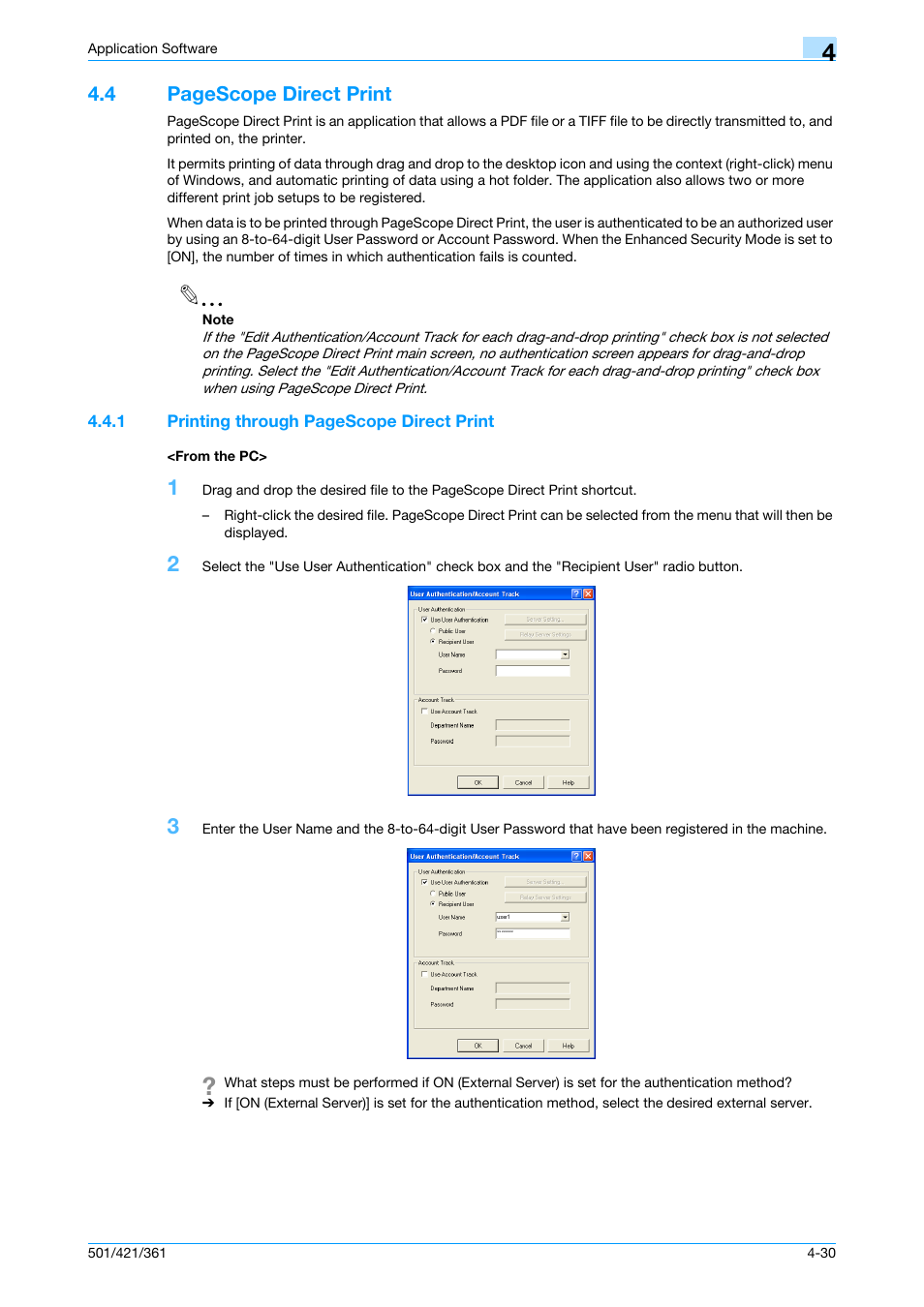 From the pc | Konica Minolta bizhub 361 User Manual | Page 208 / 217
