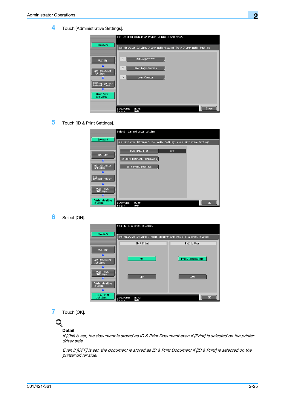 Konica Minolta bizhub 361 User Manual | Page 42 / 217