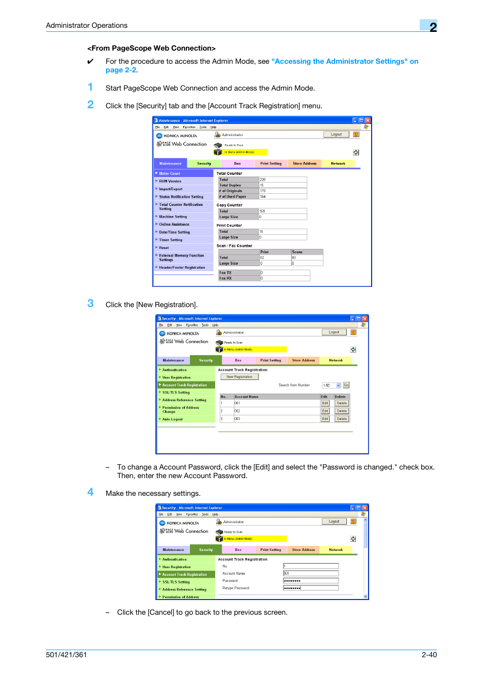 Konica Minolta bizhub 361 User Manual | Page 57 / 217