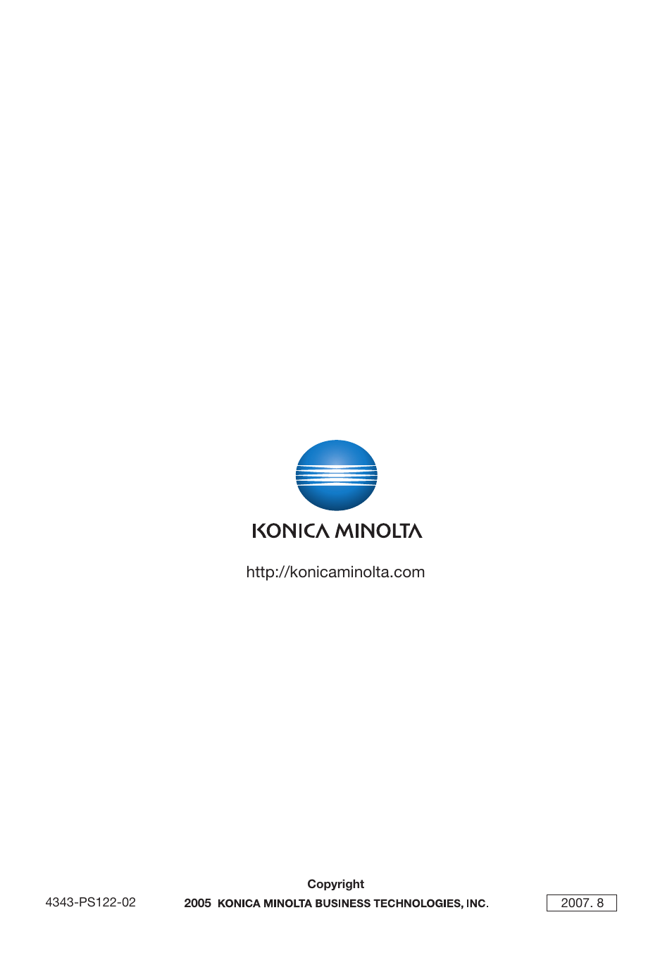 Konica Minolta bizhub PRO C500 User Manual | Page 12 / 12