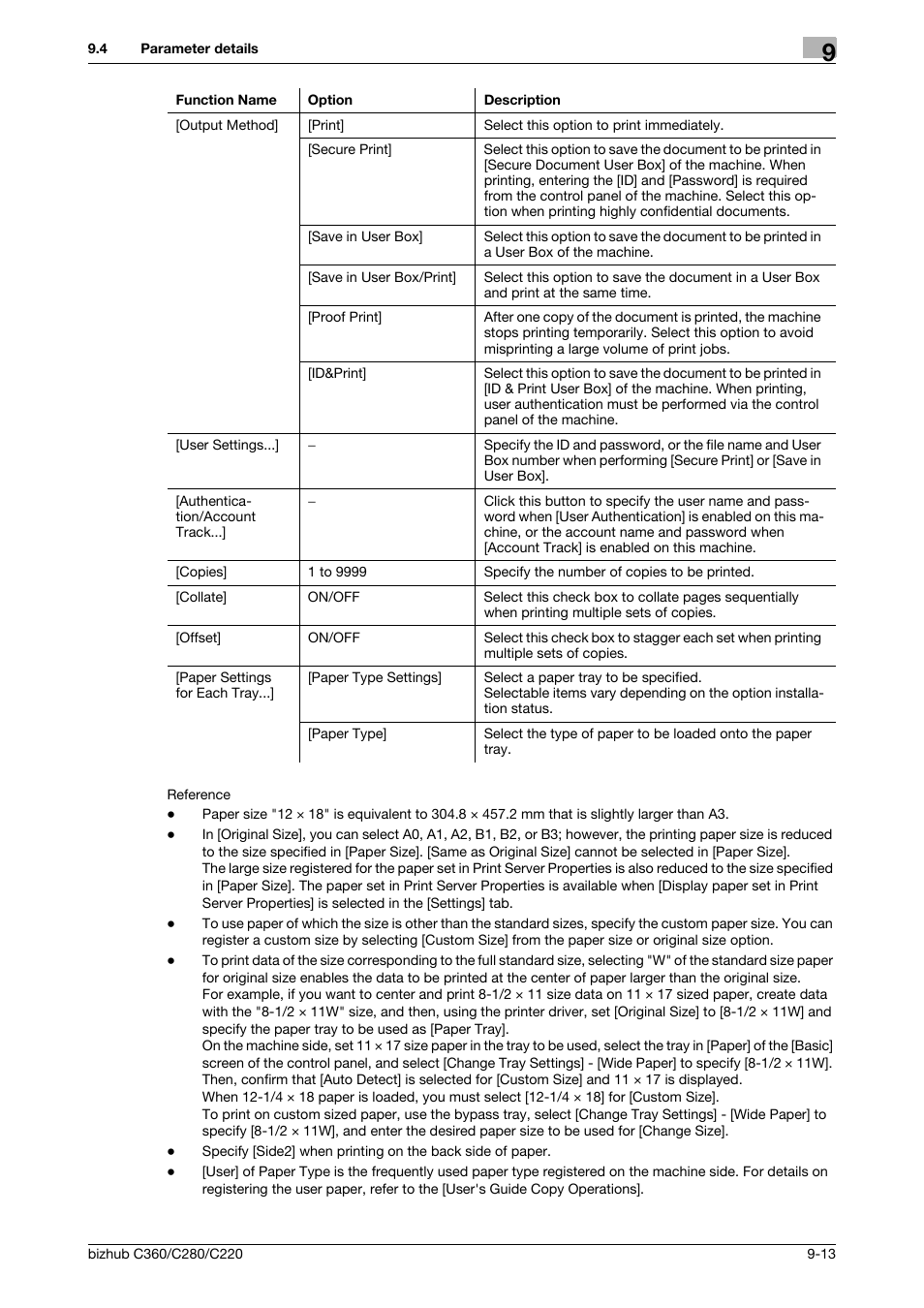Konica Minolta BIZHUB C360 User Manual | Page 103 / 311