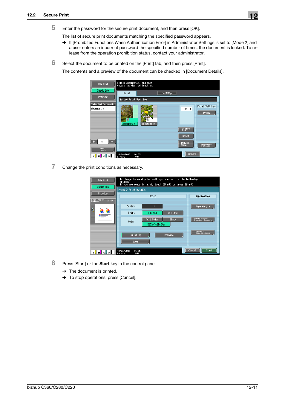 Konica Minolta BIZHUB C360 User Manual | Page 158 / 311