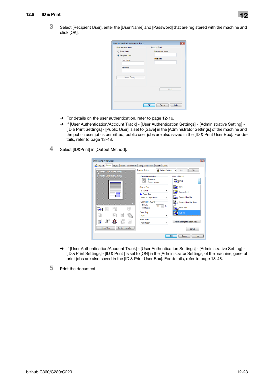 Konica Minolta BIZHUB C360 User Manual | Page 170 / 311