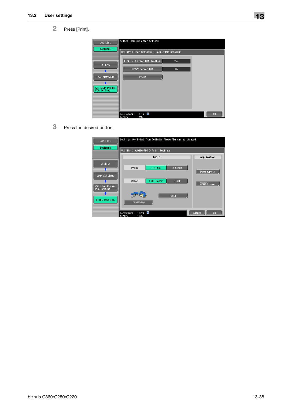 Konica Minolta BIZHUB C360 User Manual | Page 230 / 311