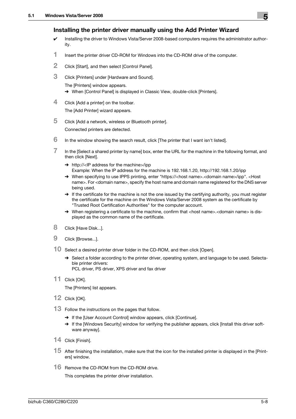 Konica Minolta BIZHUB C360 User Manual | Page 45 / 311