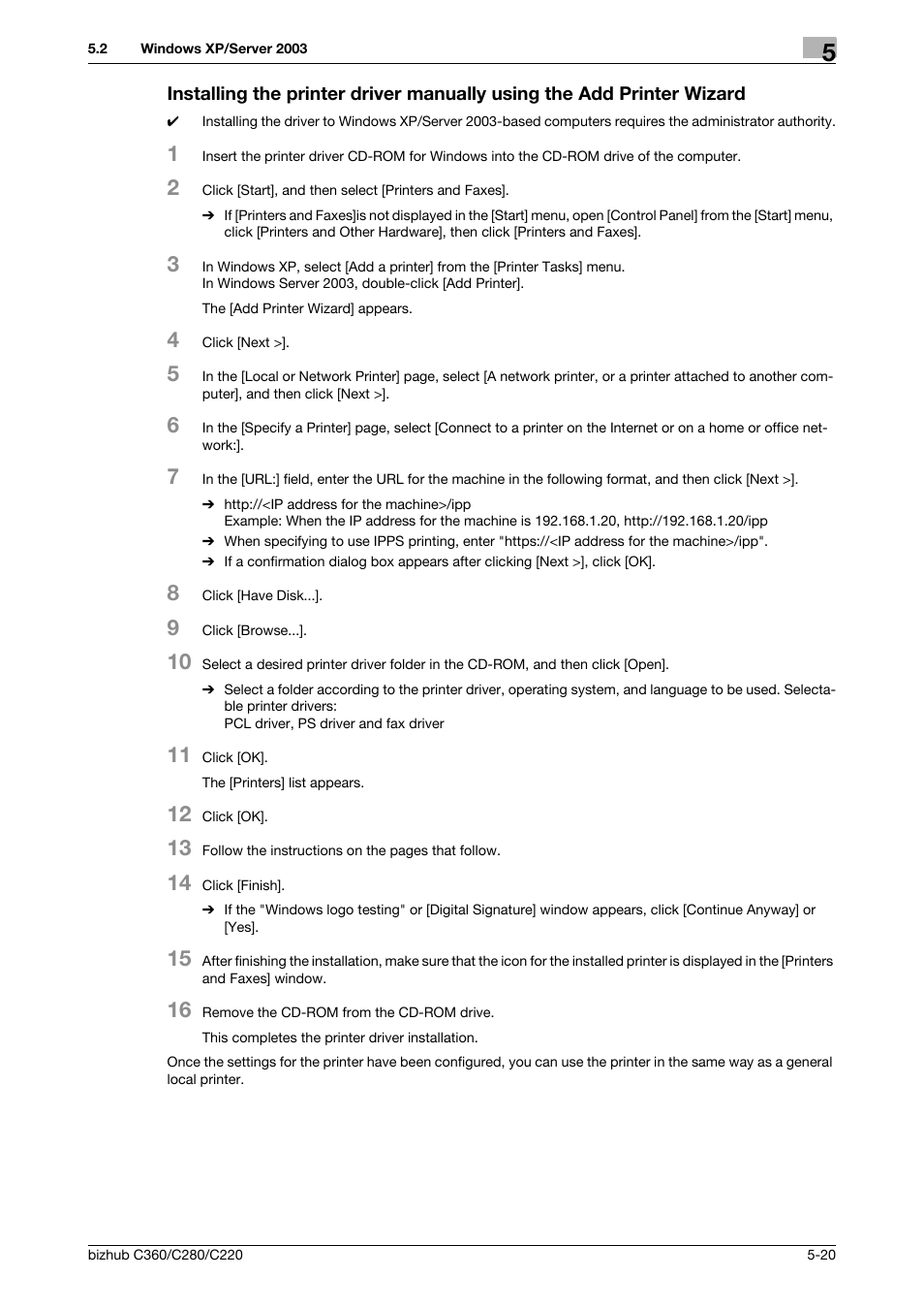 Konica Minolta BIZHUB C360 User Manual | Page 57 / 311