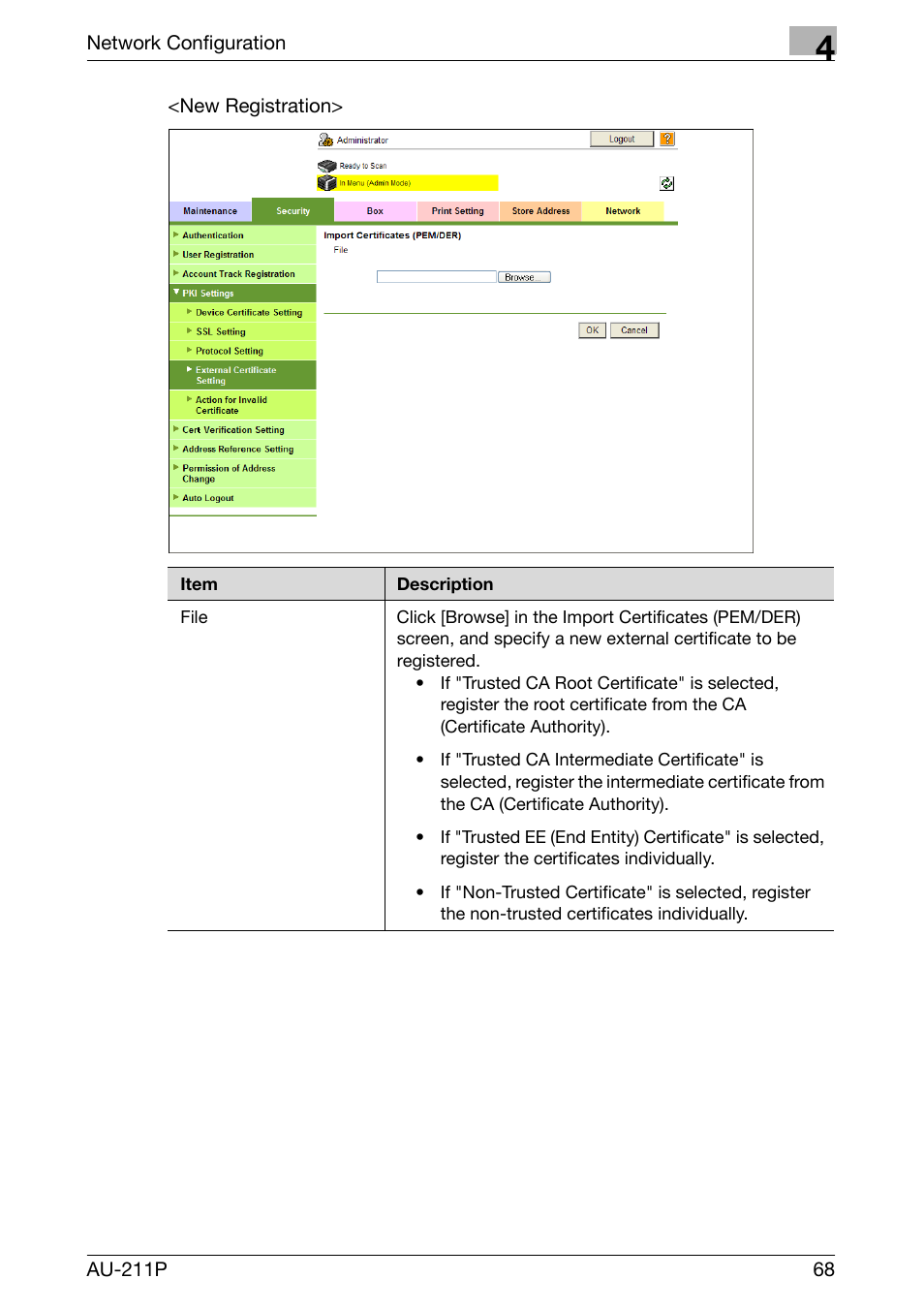 Konica Minolta bizhub 421 User Manual | Page 23 / 25