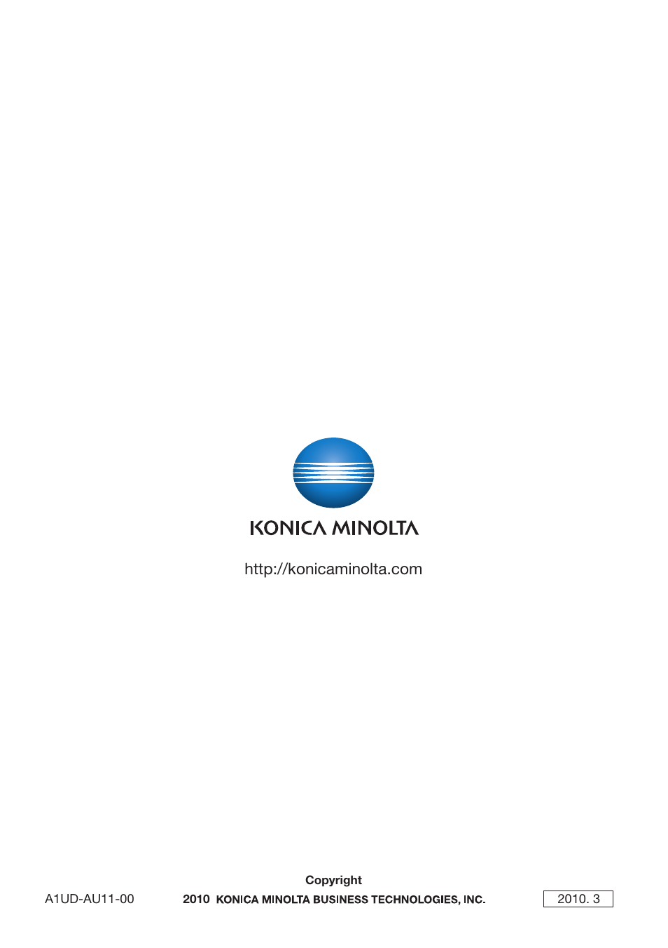 Konica Minolta AU-211P User Manual | Page 65 / 65