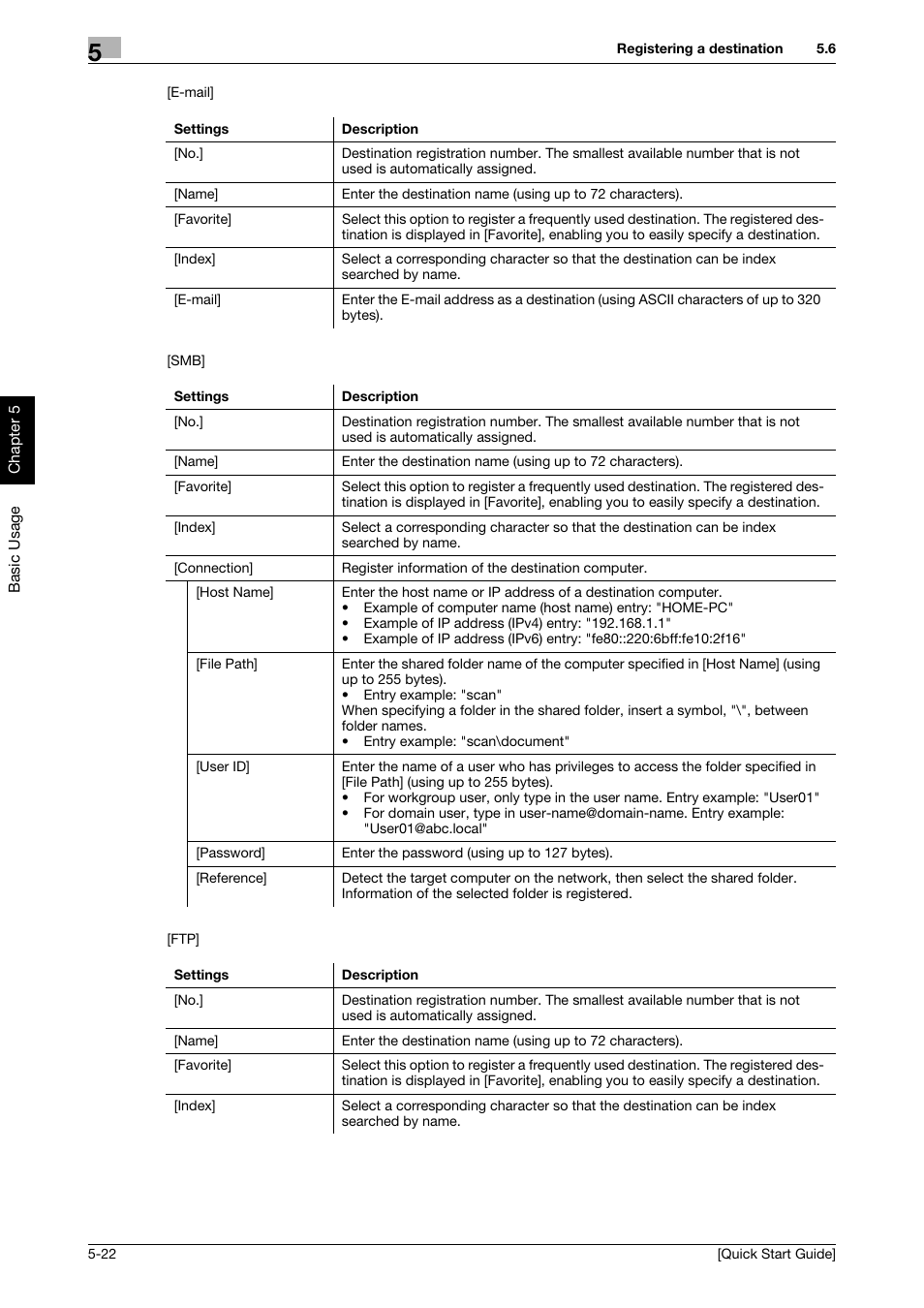 Konica Minolta bizhub 4750 User Manual | Page 57 / 62