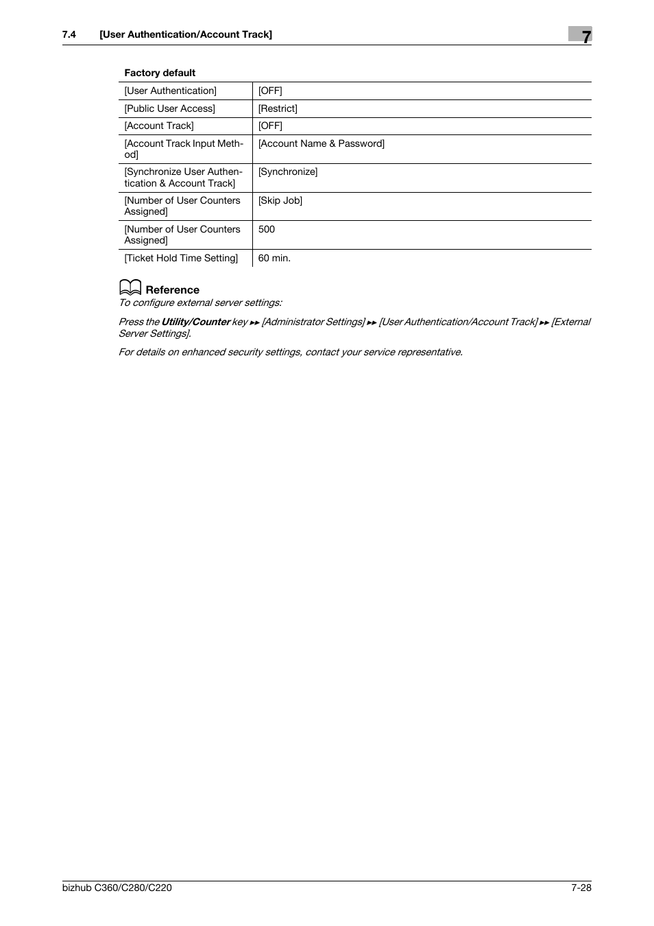 Konica Minolta BIZHUB C360 User Manual | Page 165 / 285
