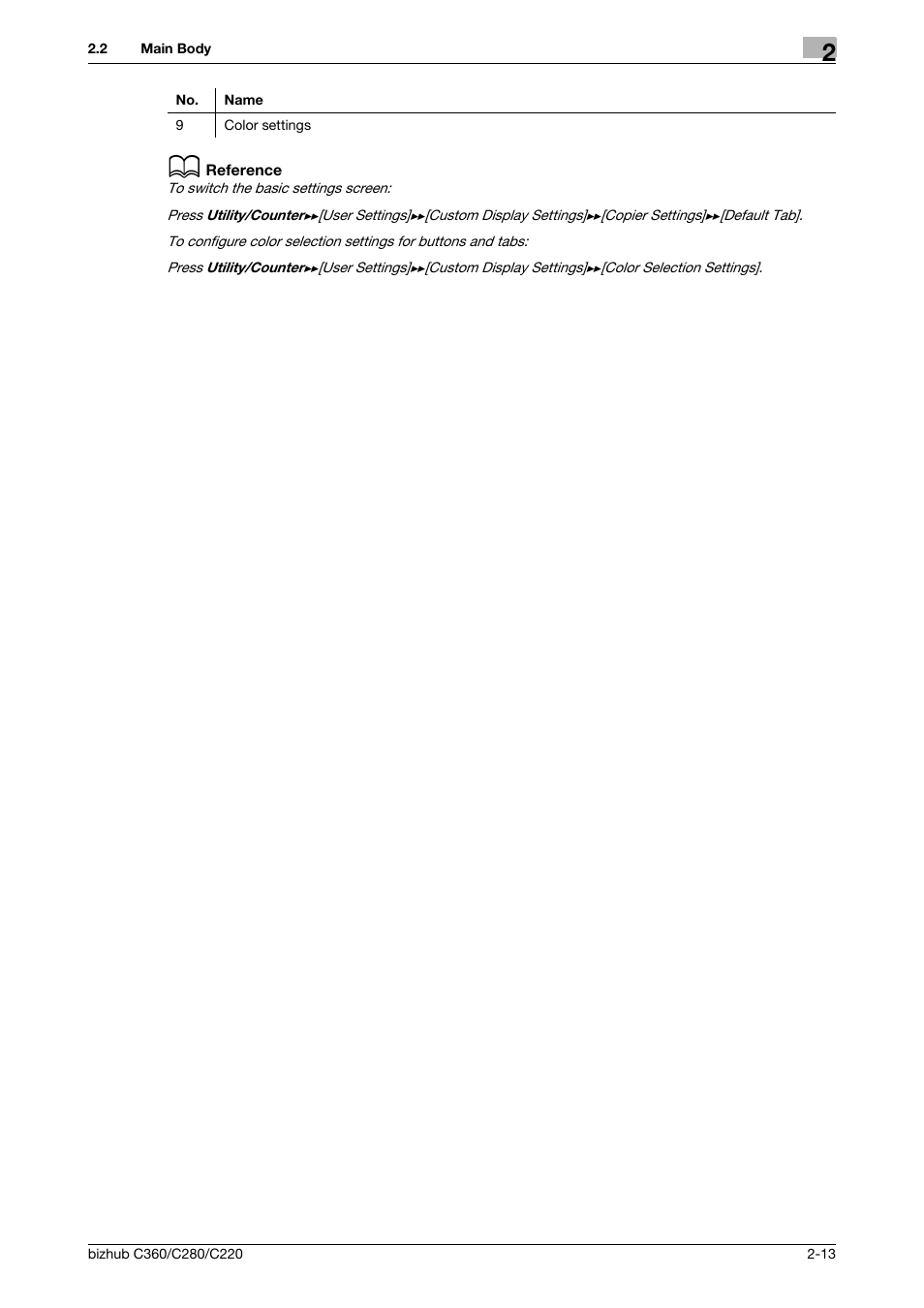 Konica Minolta BIZHUB C360 User Manual | Page 25 / 285