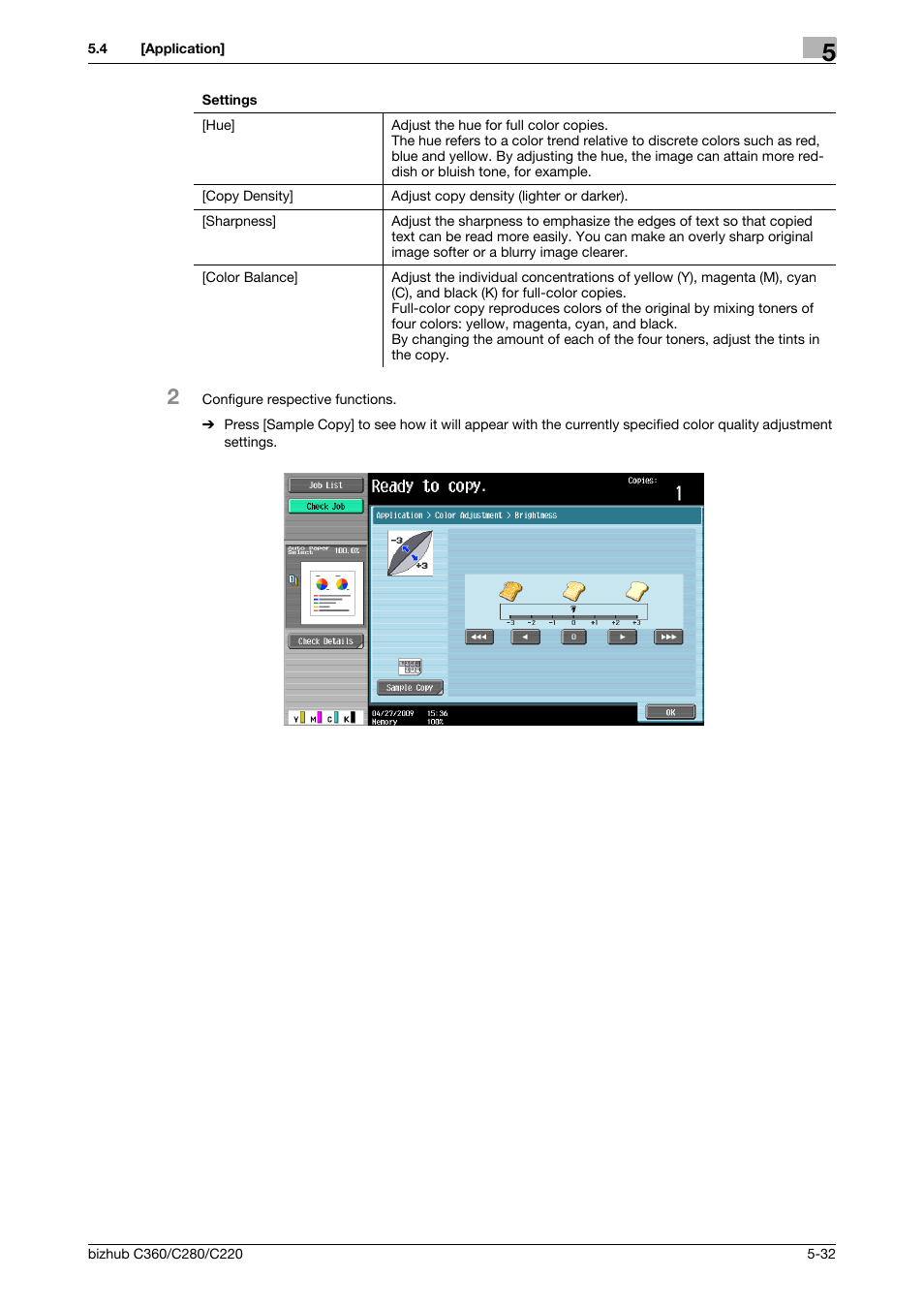 Konica Minolta BIZHUB C360 User Manual | Page 89 / 285