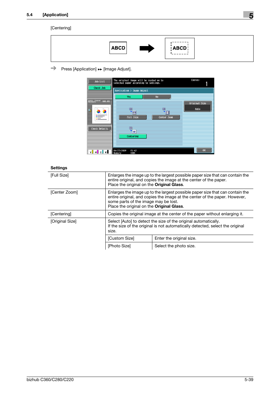 Konica Minolta BIZHUB C360 User Manual | Page 96 / 285