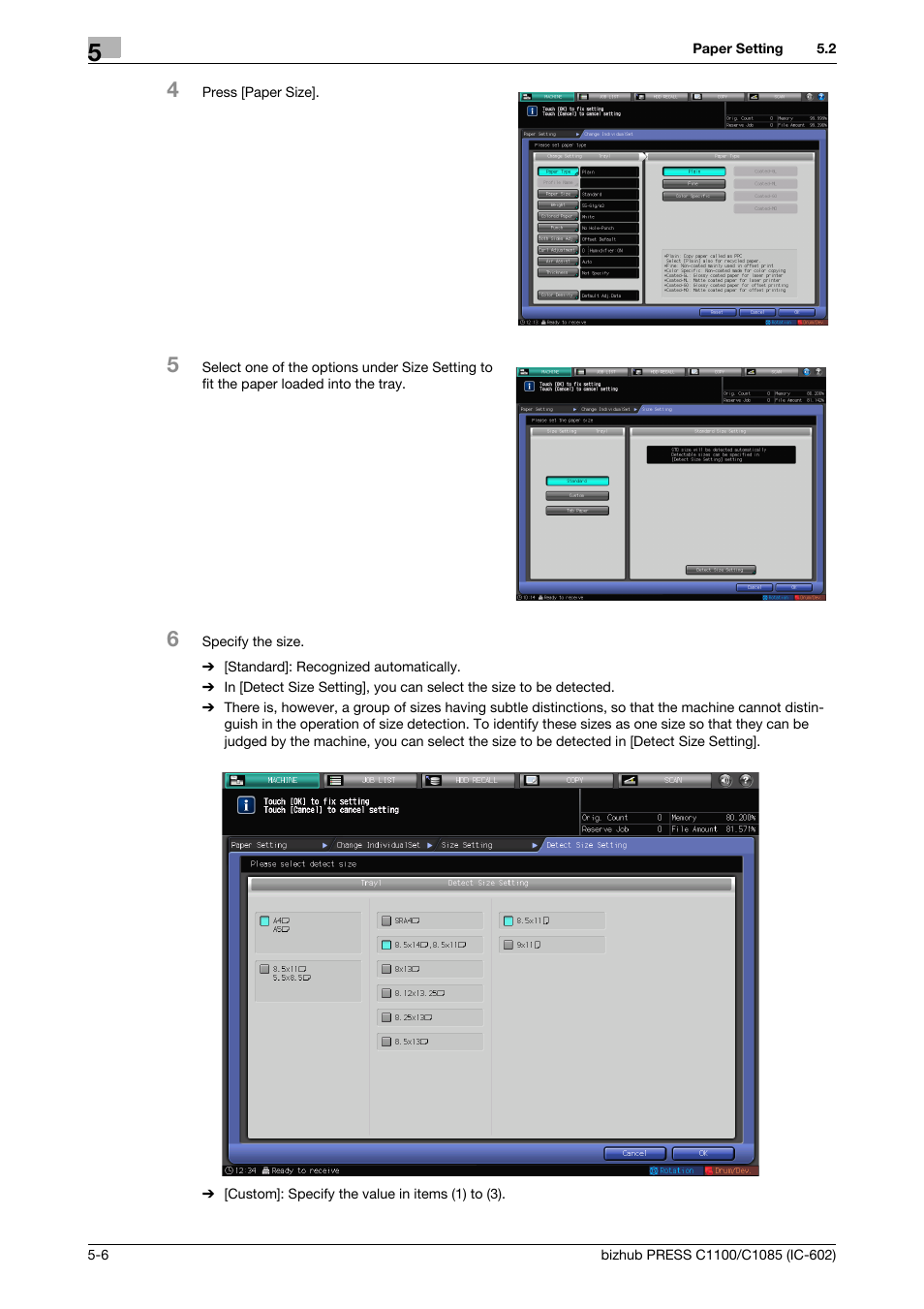 Konica Minolta bizhub PRESS C1085 User Manual | Page 42 / 130