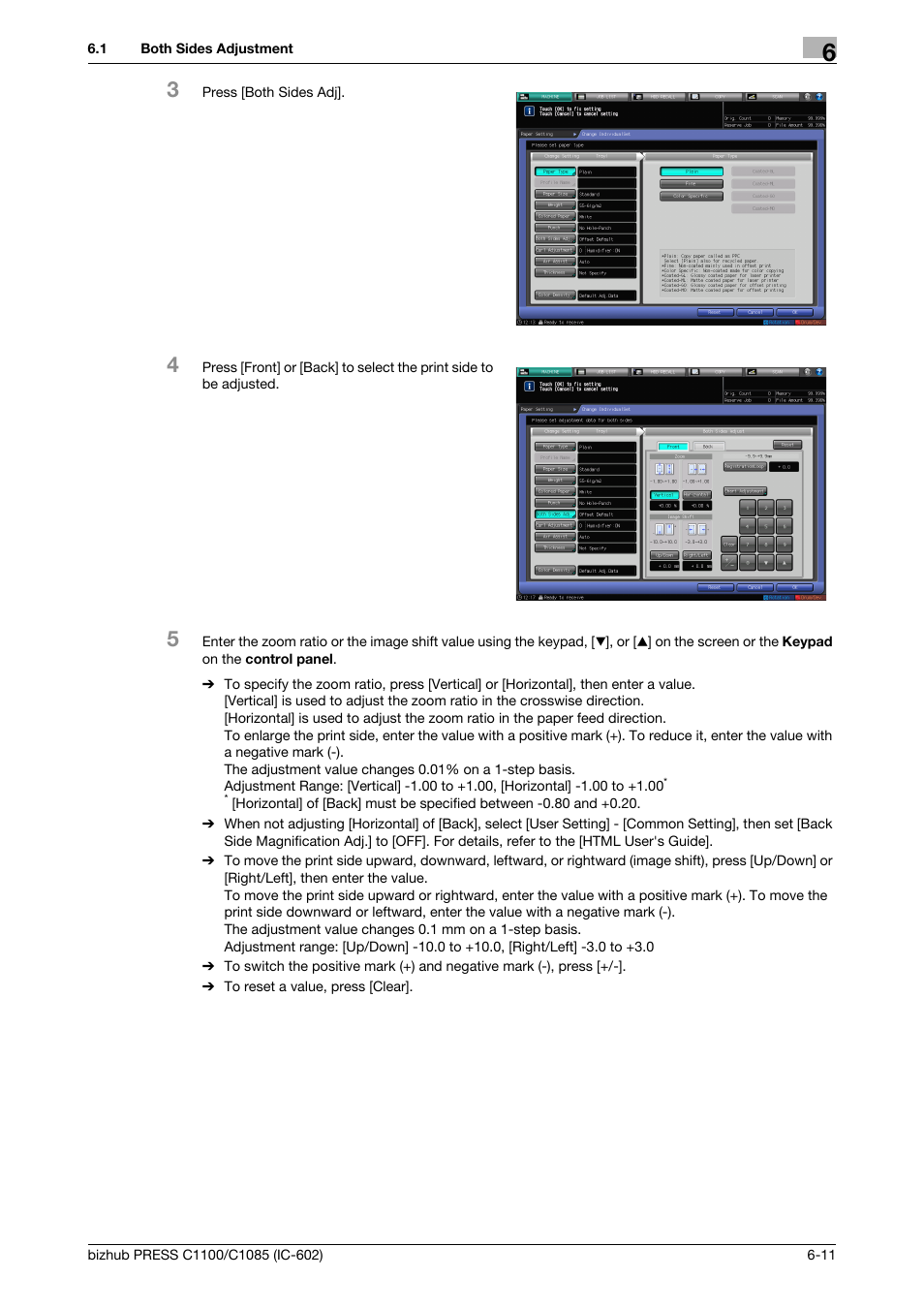 Konica Minolta bizhub PRESS C1085 User Manual | Page 59 / 130