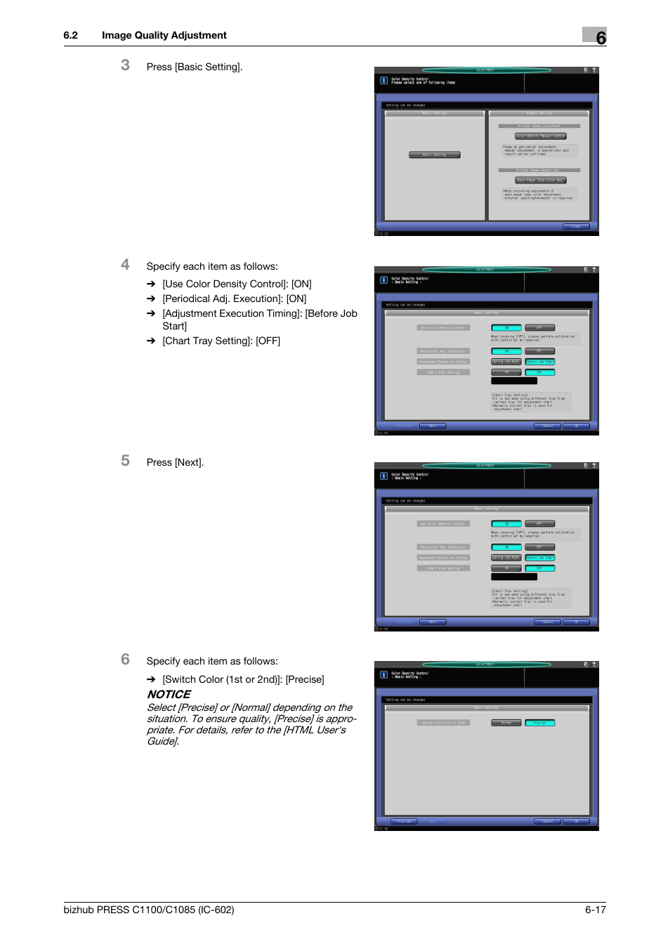 Konica Minolta bizhub PRESS C1085 User Manual | Page 65 / 130