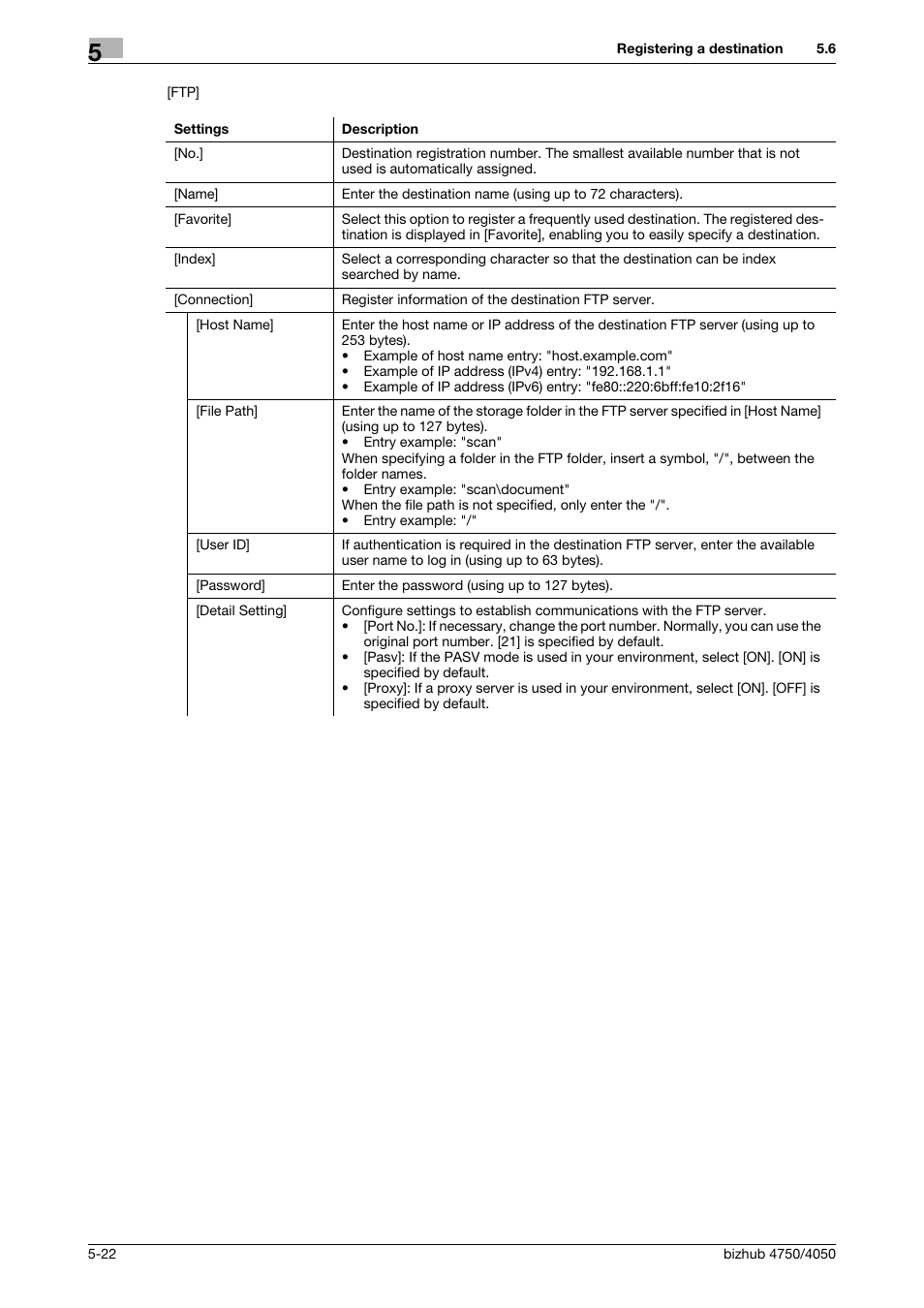 Konica Minolta bizhub 4050 User Manual | Page 64 / 70