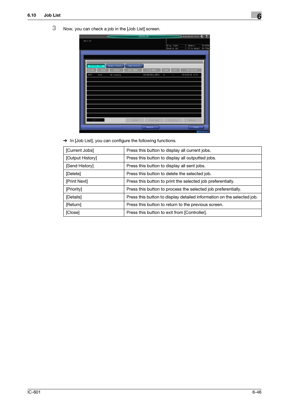 Konica Minolta IC-601 User Manual | Page 109 / 123
