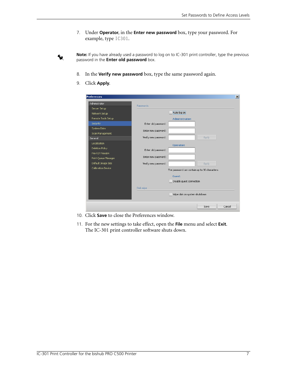 Konica Minolta bizhub PRO C500 User Manual | Page 13 / 38