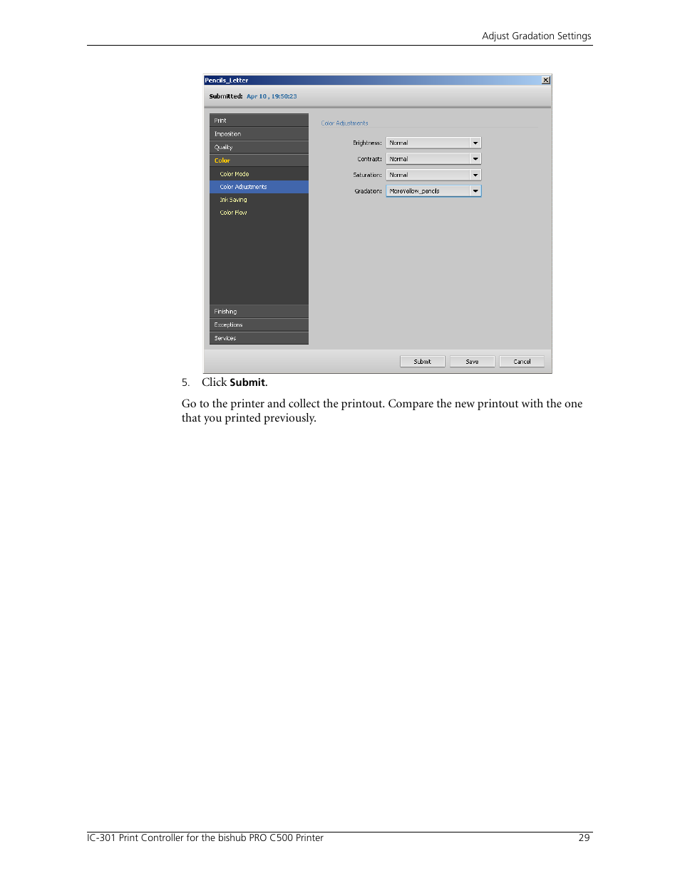 Konica Minolta bizhub PRO C500 User Manual | Page 35 / 38