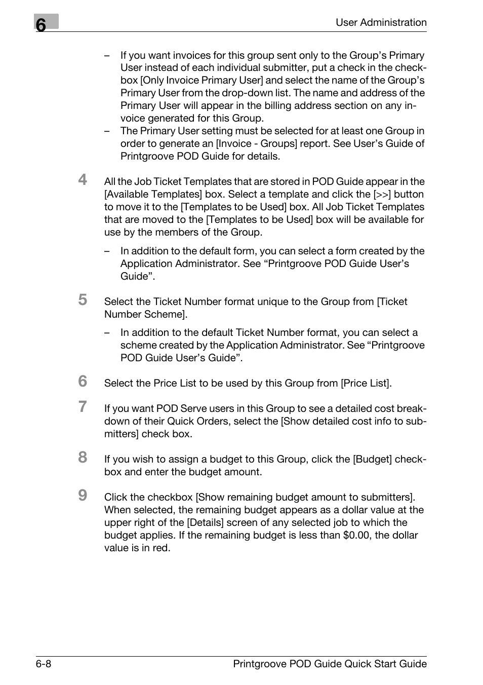 Konica Minolta Printgroove User Manual | Page 83 / 114