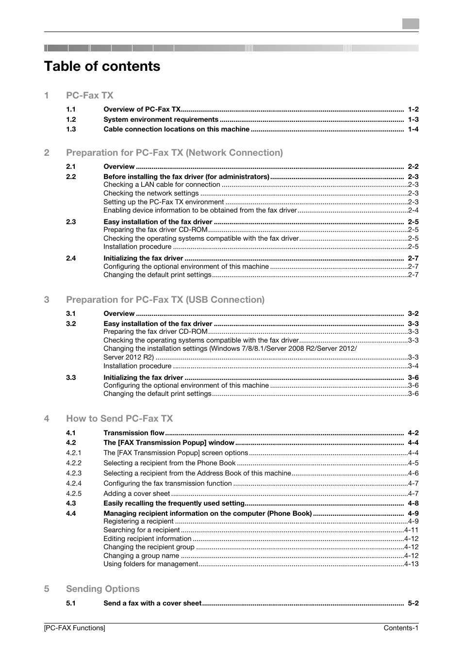 Konica Minolta bizhub 4050 User Manual | Page 2 / 61