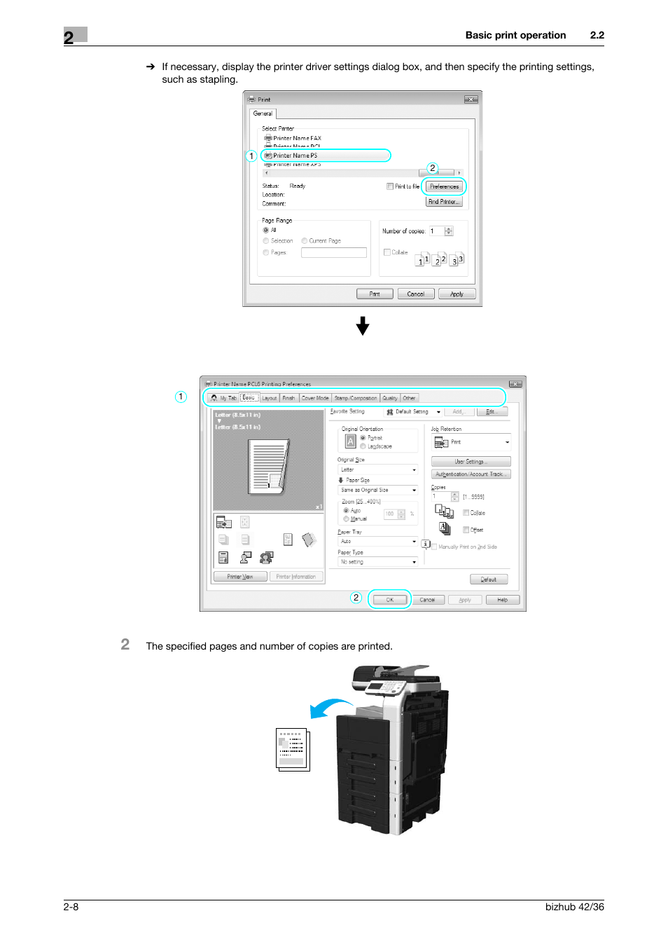 Konica Minolta bizhub 36 User Manual | Page 68 / 182