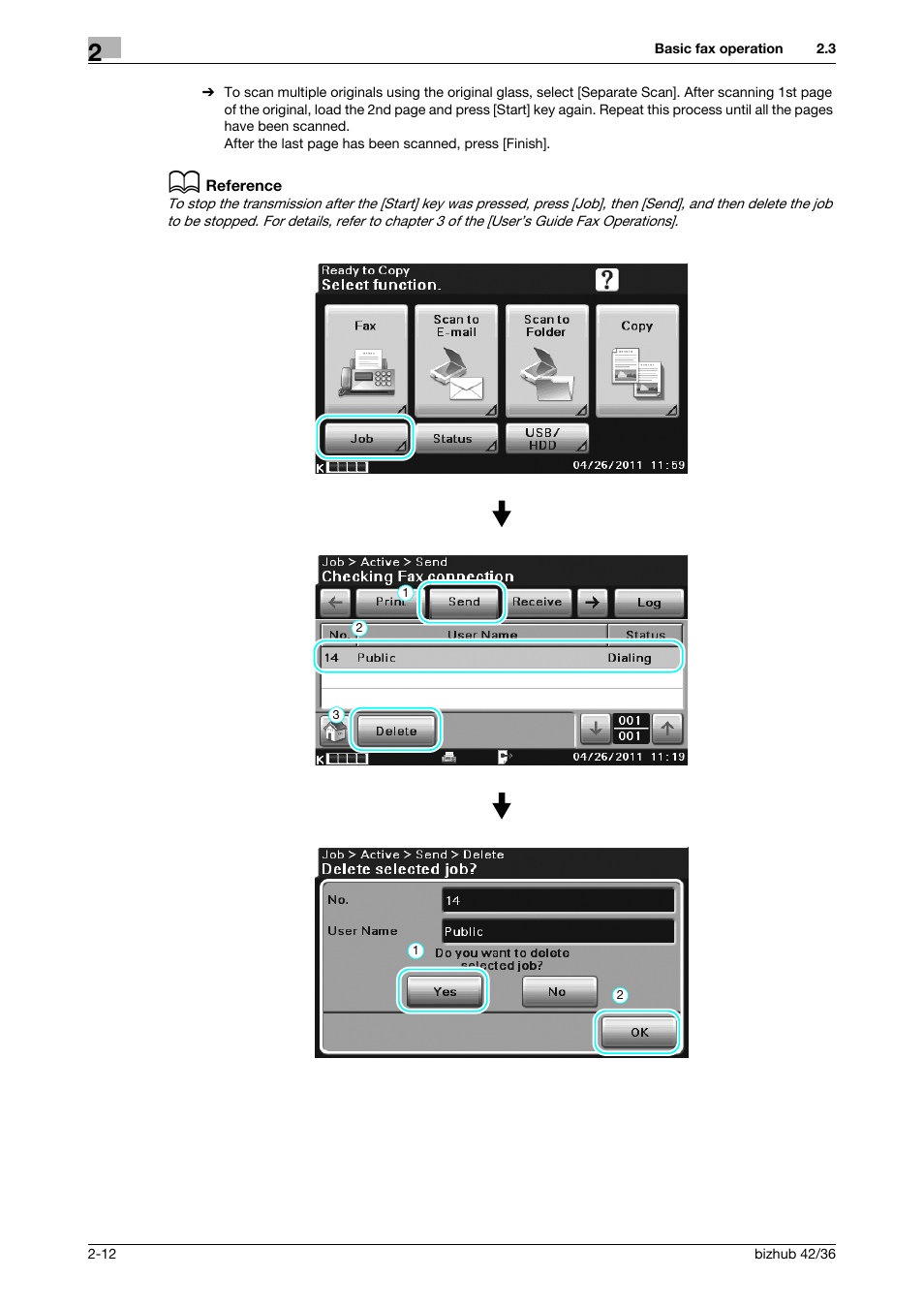 Konica Minolta bizhub 36 User Manual | Page 72 / 182