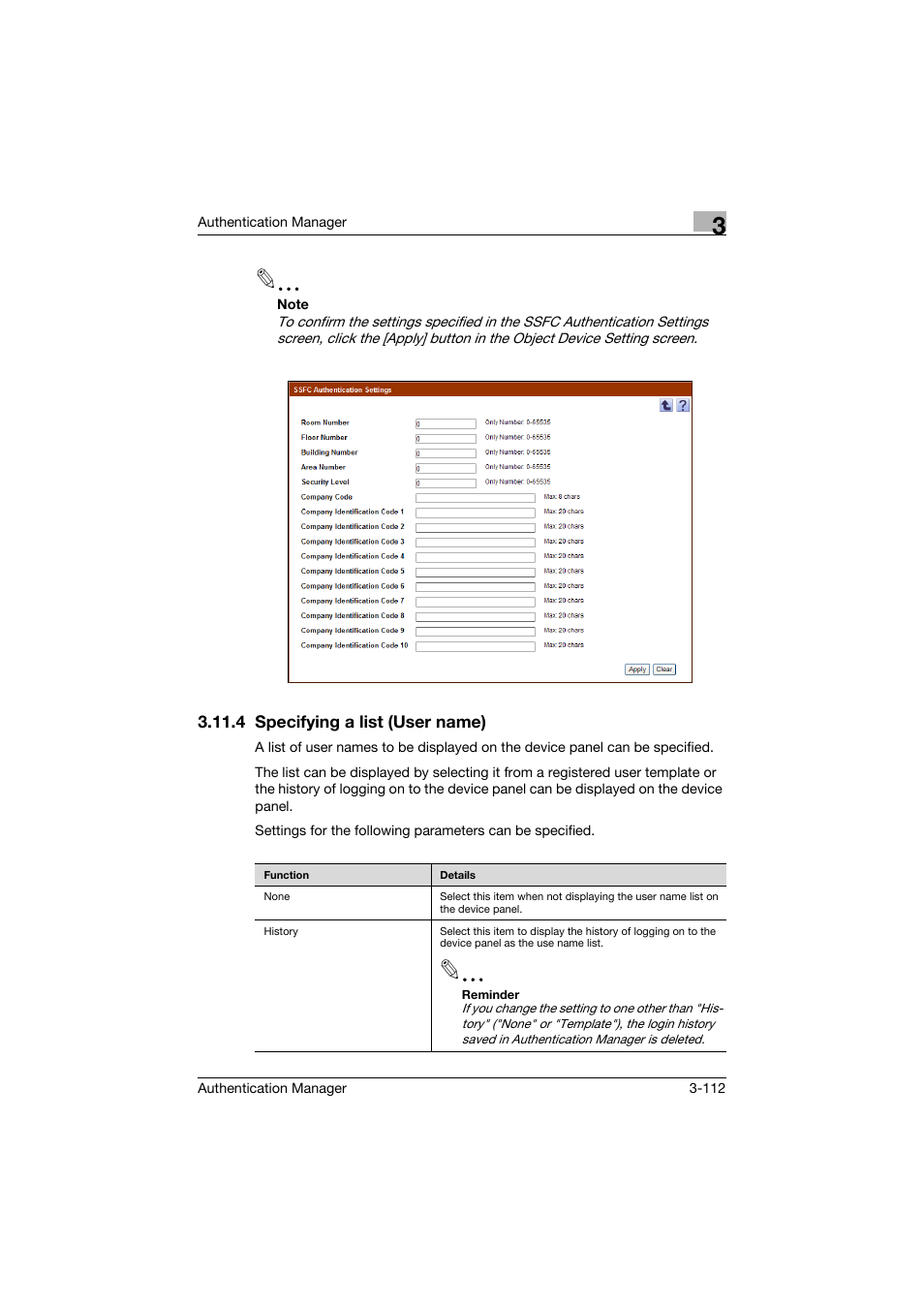 4 specifying a list (user name), Specifying a list (user name) -112 | Konica Minolta bizhub C284e User Manual | Page 129 / 189